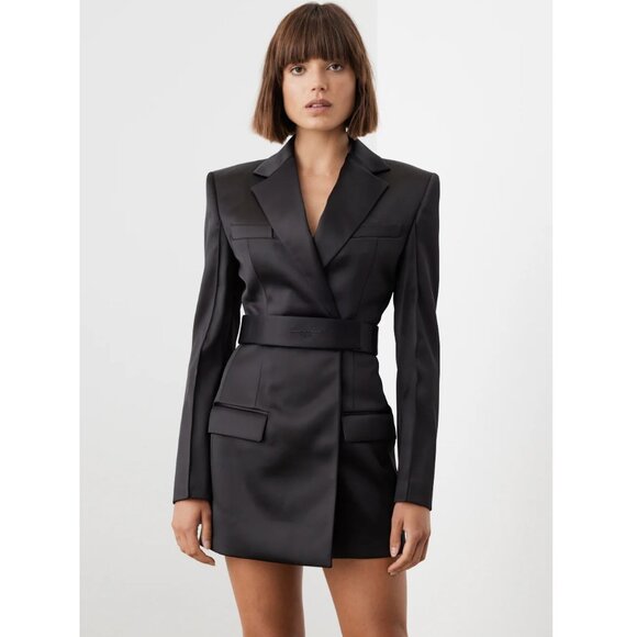 Alexander Wang Belted Blazer Mini Dress - SZ: 4 - Picture 1 of 6